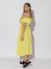 Женское длинное платье 46 цвет желтый ЦБ-00219263 SKT000906832 фото 3