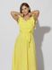 Жіноча довга сукня 46 колір жовтий ЦБ-00219263 SKT000906832 фото 2