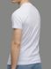 Чоловіча футболка регуляр 52 колір білий ЦБ-00216048 SKT000899823 фото 3