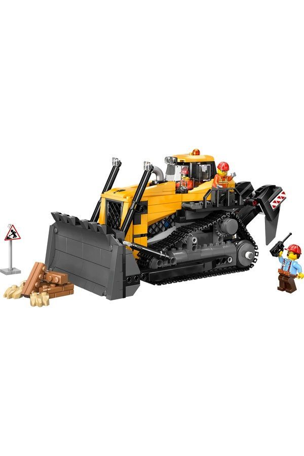 Конструктор LEGO City - Жовтий бульдозер, 682 деталі 60466 ЦБ-00283683 фото