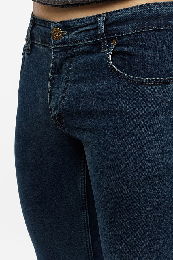 Мужские джинсы 46 цвет темно-синий ЦБ-00203810 SKT000874788 фото