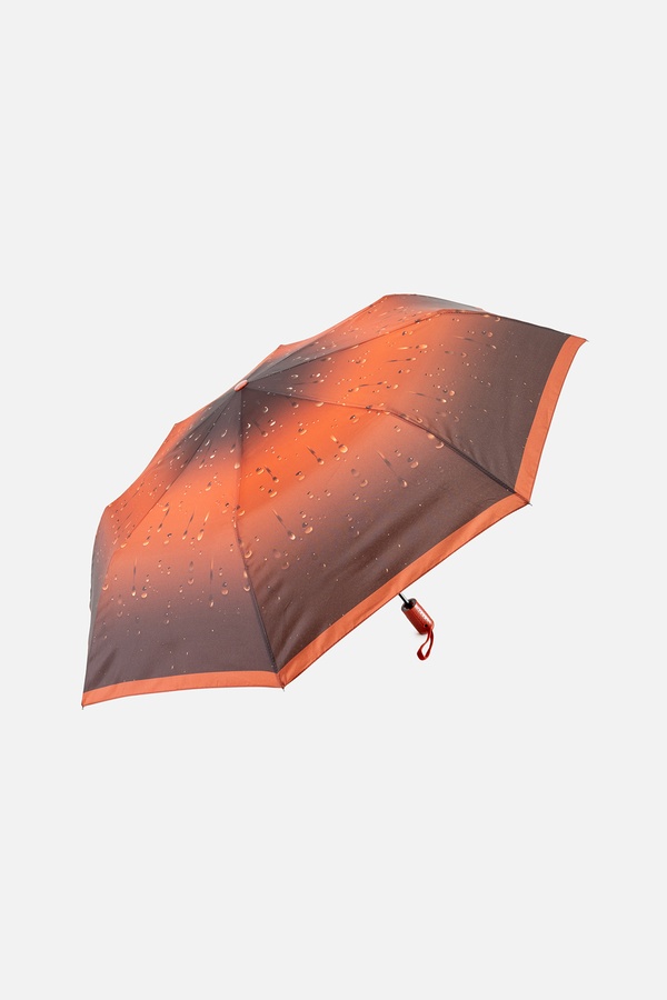 Жіноча напівавтоматична парасолька колір помаранчевий ЦБ-00220319 SKT000909367 фото