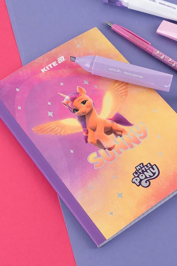 Блокнот Kite My Little Pony А5 KITE LP24-091 ЦБ-00281062 фото