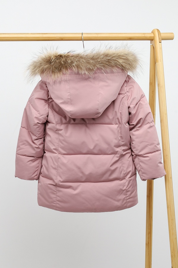 Куртка для дівчинки 122 колір пудровий ЦБ-00221256