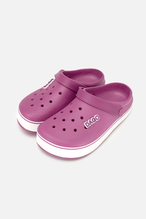 Жіночі крокси 41 колір фіолетовий ЦБ-00251225 SKT000996158 фото