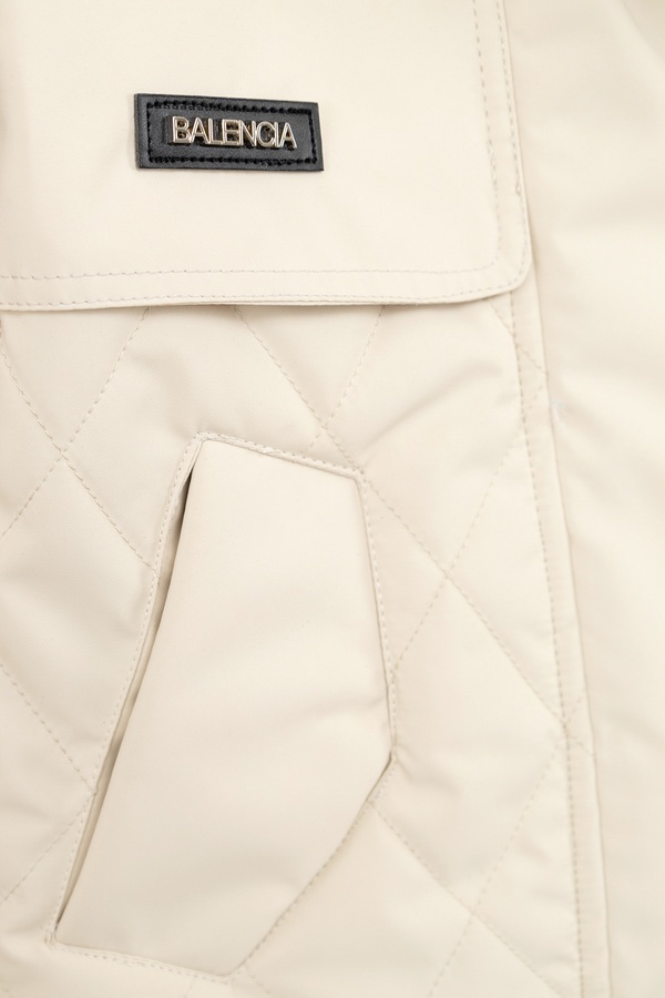 Жіноча куртка 134 колір молочний ЦБ-00242825
