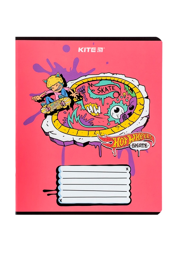 Зошит шкільний у лінію на 18 аркушів - Kite Hot Wheels колір різнокольоровий ЦБ-00256774 SKT001011246 фото
