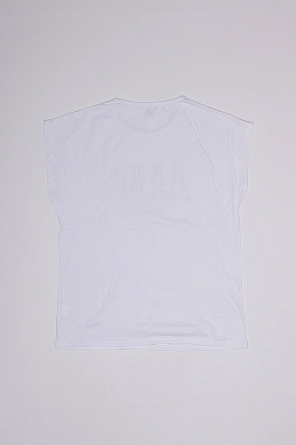 Жіноча футболка 50 колір білий ЦБ-00192615 SKT000849732 фото