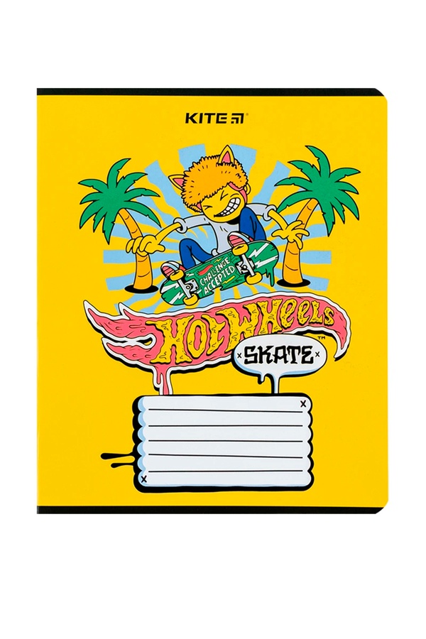 Тетрадь школьная в линию на 18 листов - Kite Hot Wheels цвет разноцветный ЦБ-00256774 SKT001011246 фото