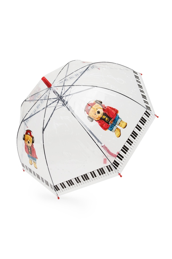 Прозрачный зонтик для девочки цвет красный ЦБ-00248629 SKT000989696 фото