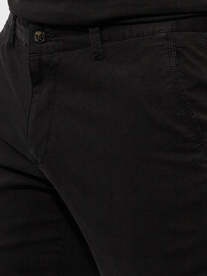 Чоловічі штани чіноси 42 колір чорний ЦБ-00213865 SKT000894986 фото
