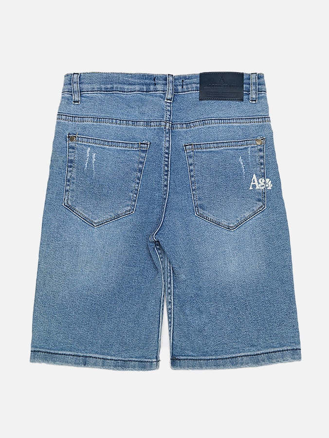 Шорти джинсові для хлопчика 146 колір блакитний ЦБ-00160621 SKT000543871 фото
