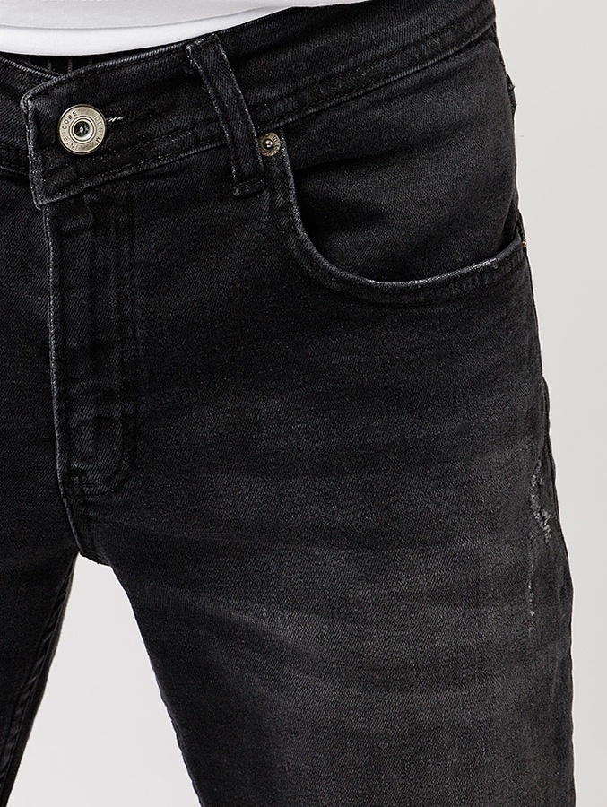 Чоловічі джинсові шорти 44 колір чорний ЦБ-00218861 SKT000905563 фото