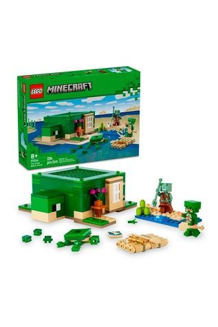 Конструктор LEGO Minecraft "Пляжний будинок у формі черепахи" (21254) 21254 ЦБ-00241953 фото