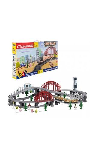Игровой набор OTAMANKO Мандрівний експрес электрическая железная дорога, 129 деталей OTAMANKO 532.03.21 ЦБ-00289629 фото