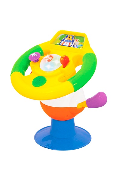 Игрушка на присоску Kiddi Smart – Умный руль цвет разноцветный ЦБ-00238674 SKT000957197 фото