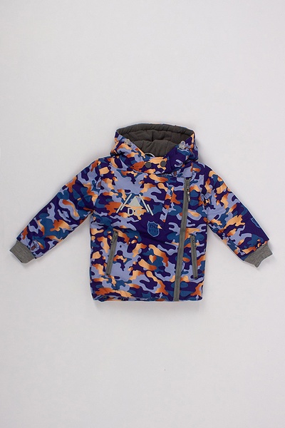 Куртка коротка на хлопчика 104 колір різнокольоровий ЦБ-00140667 SKT000493533 фото