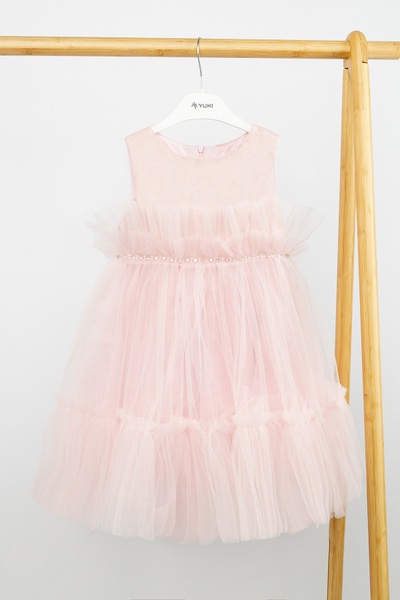 Платье для девочки 134 цвет розовый ЦБ-00228207 SKT000928520 фото