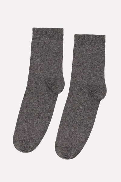Чоловічі шкарпети 40-42 колір темно-сірий ЦБ-00201029 SKT000869693 фото