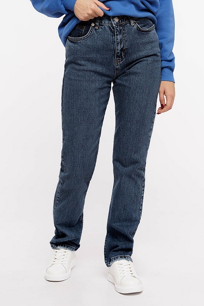 Жіночі джинси 40 колір синій ЦБ-00202927 SKT000873197 фото