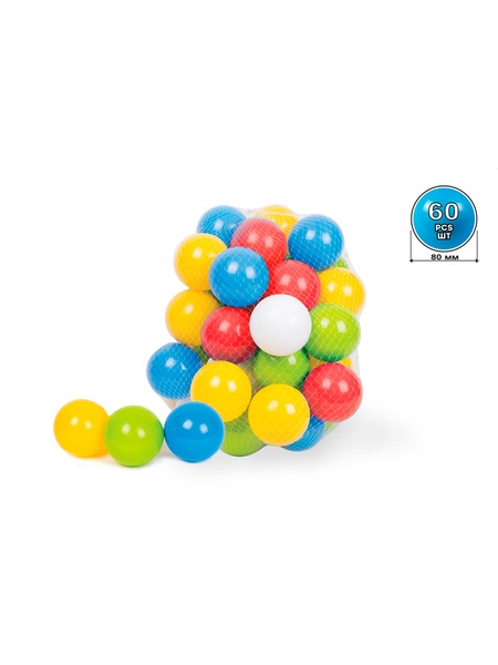 Іграшка "Набір кульок для сухих басейнів" колір різнокольоровий ЦБ-00115758 SKT000445589 фото