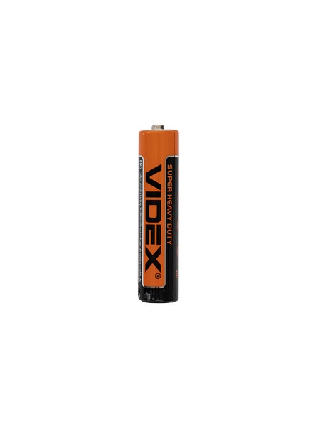 Батарейка VIDEX сольова R03P/AAA мізинчик, Ціна за 1 шт. колір різнокольоровий ЦБ-00109568 SKT000436168 фото
