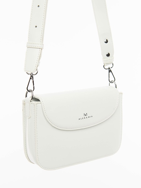 Жіноча маленька сумочка колір білий ЦБ-00214302 SKT000896153 фото