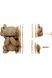 Картонний конструктор "Cartonic 3D Puzzle AXOLOTLS TRIO" Cartonic CARTTRIOAXOL ЦБ-00287126 фото 8