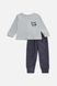 Пижама с длинным рукавом для мальчика 110 цвет серый ЦБ-00232760 SKT000939135 фото 1