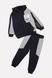 Костюм з штанами на хлопчика 110 колір чорний ЦБ-00204921 SKT000877466 фото 1