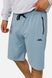 Мужские спортивные шорты 40 цвет голубой ЦБ-00250649 SKT000993952 фото 4