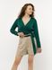 Жіноча блуза 42 колір зелений ЦБ-00228547 SKT000929647 фото 1