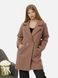 Женское демисезонное пальто оверсайз 48 цвет бежевый ЦБ-00210793 SKT000890762 фото 2