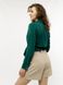 Жіноча блуза 42 колір зелений ЦБ-00228547 SKT000929647 фото 3