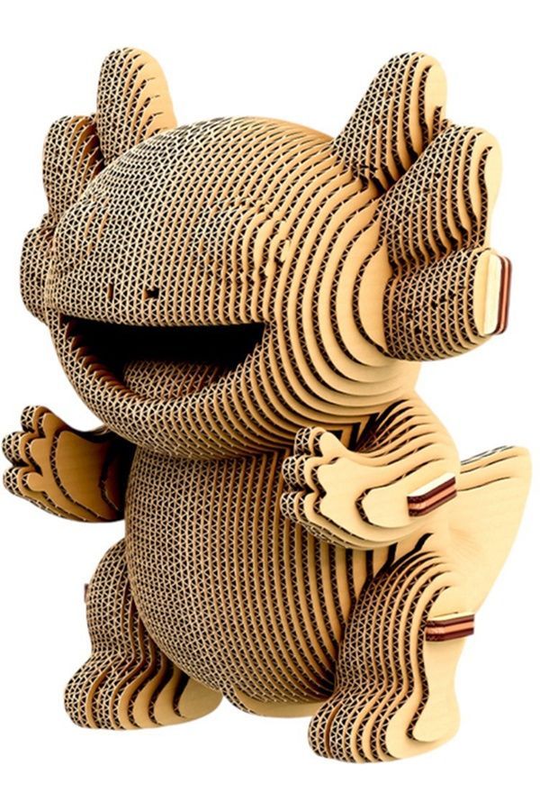 Картонний конструктор "Cartonic 3D Puzzle AXOLOTLS TRIO" Cartonic CARTTRIOAXOL ЦБ-00287126 фото