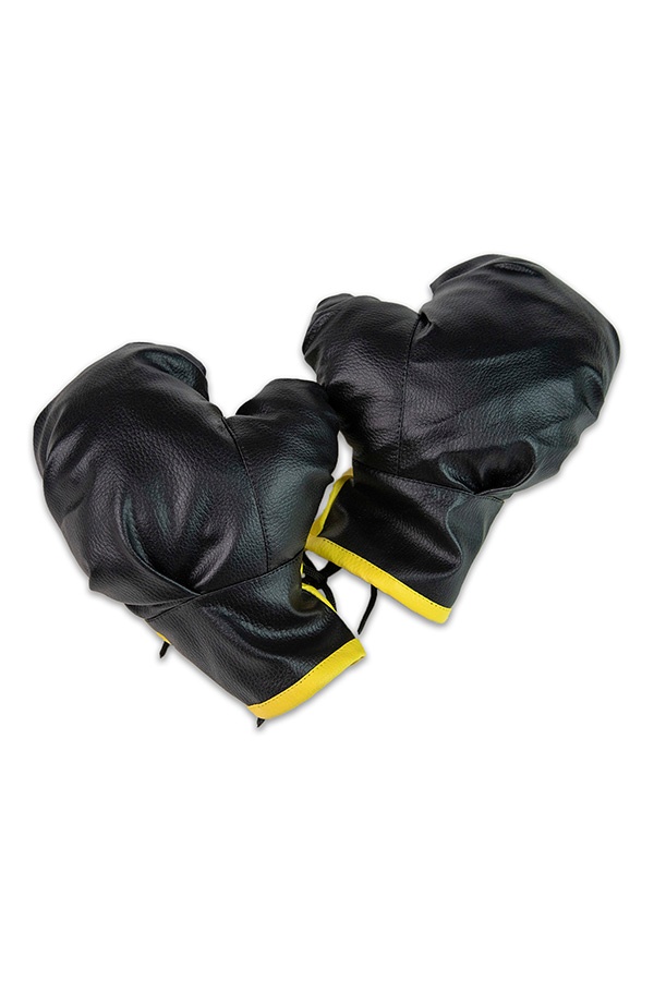 Боксерські рукавички колір чорно-жовтий ЦБ-00239660 SKT000959249 фото