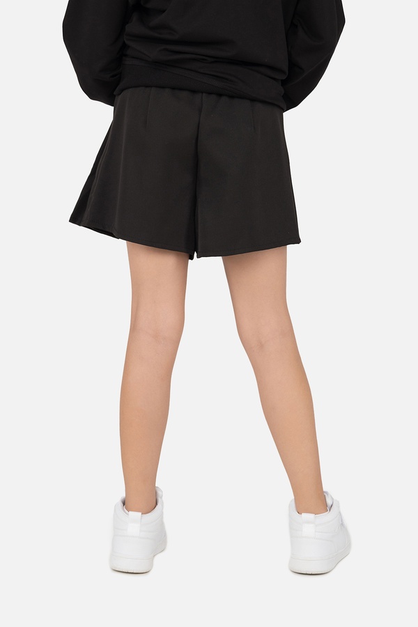 Юбка-шорты для девочки 116 цвет черный ЦБ-00251246 SKT000996295 фото