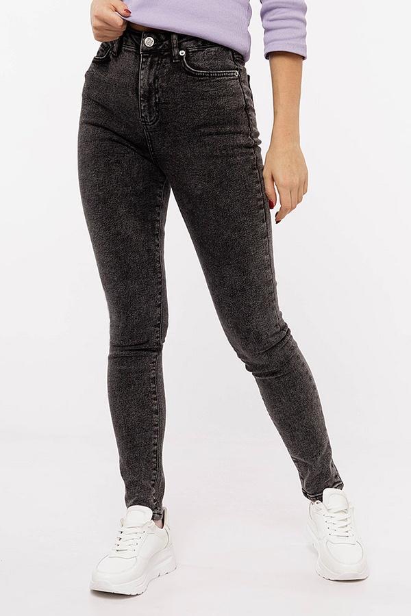 Жіночі джинси 34 колір сірий ЦБ-00201399 SKT000870236 фото