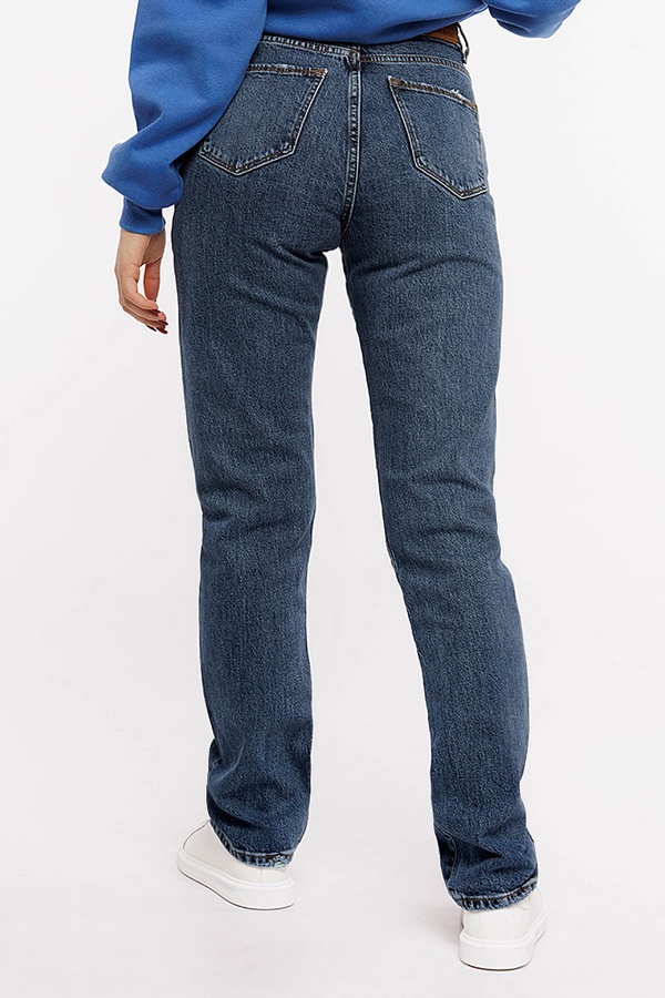 Жіночі джинси 40 колір синій ЦБ-00202927 SKT000873197 фото