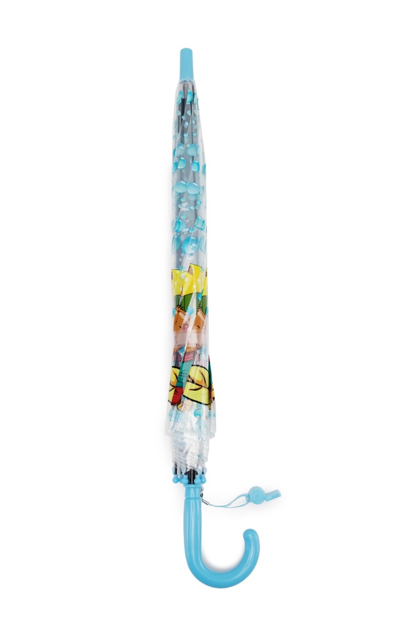 Прозрачный зонтик для девочки цвет голубой ЦБ-00248630 SKT000989697 фото