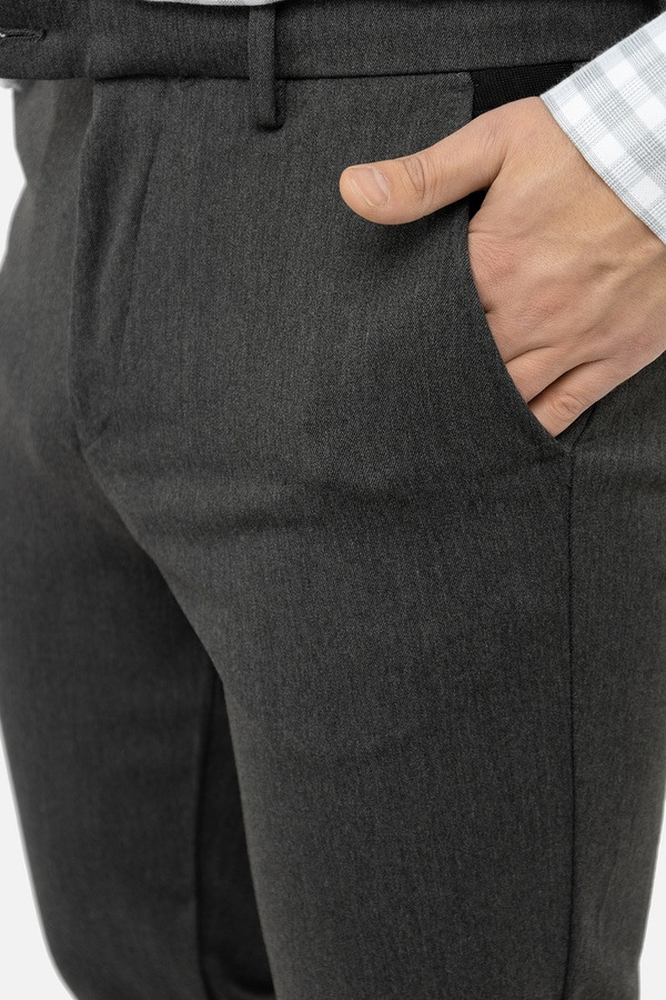 Мужские брюки 56 цвет темно-серый ЦБ-00241581 SKT000961948 фото