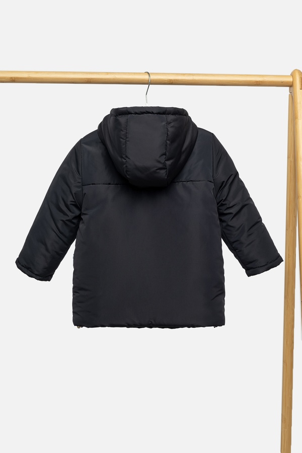 Куртка для хлопчика 110 колір чорний ЦБ-00237622 SKT000954336 фото