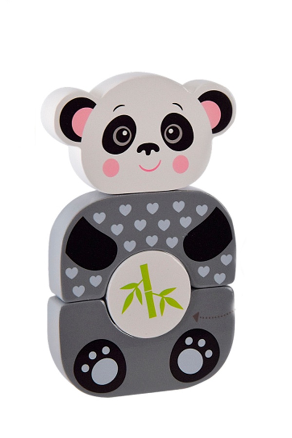 Дерев'яна іграшка - Kids hits, панда колір різнокольоровий ЦБ-00240359 SKT000960318 фото