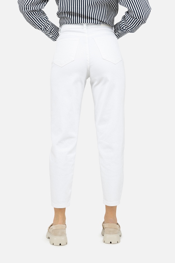 Жіночі джинси 38 колір білий ЦБ-00248378 SKT000989244 фото