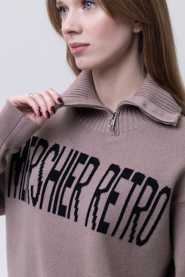 Жіночий светр 44 колір капучино ЦБ-00224079 SKT000918913 фото