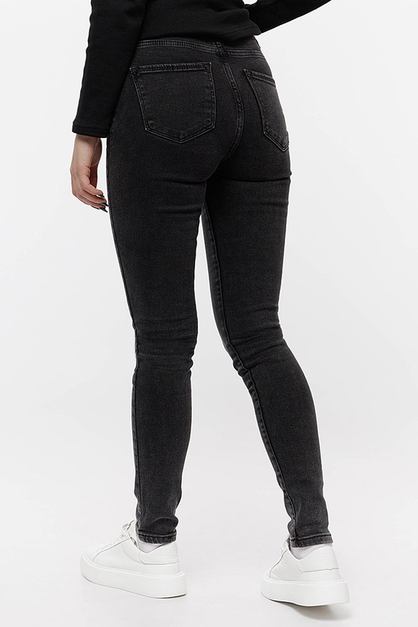 Жіночі джинси 42 колір темно-сірий ЦБ-00208070 SKT000883989 фото