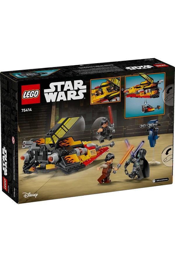 Конструктор LEGO Star Wars The Force Burner Сніговий винищувач, 349 деталей 75414 ЦБ-00282667 фото