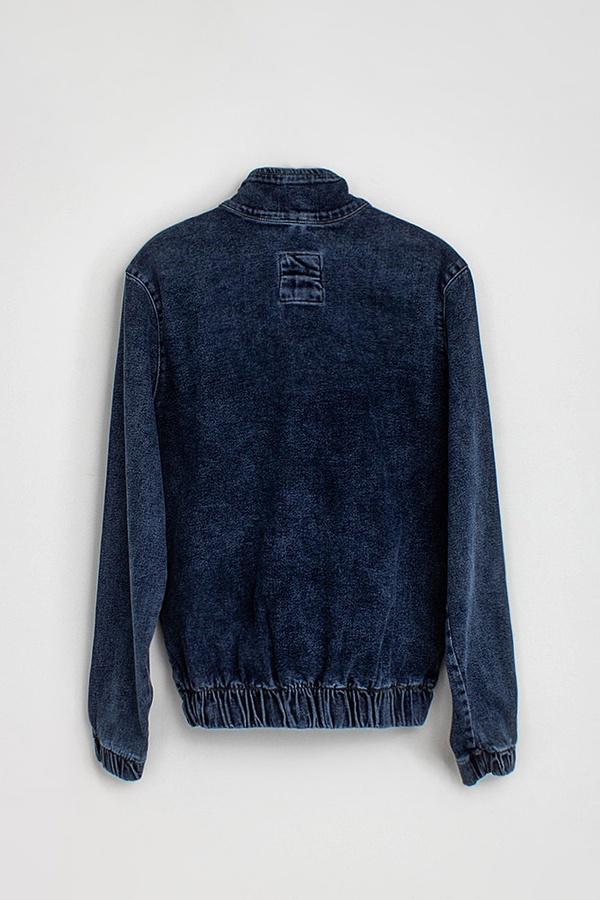 Куртка джинсова чоловіча 44 колір темно-синій ЦБ-00167293 SKT000562338 фото