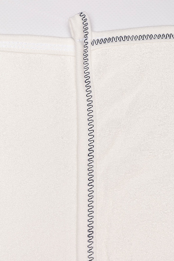 Полотенце для купания для мальчика цвет белый ЦБ-00198877 SKT000864745 фото