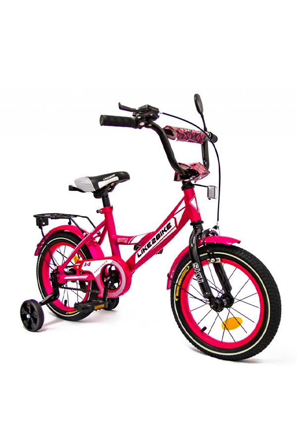 Дитячий велосипед Like2bike Sky 14″ колір рожевий ЦБ-00252673 SKT000999734 фото